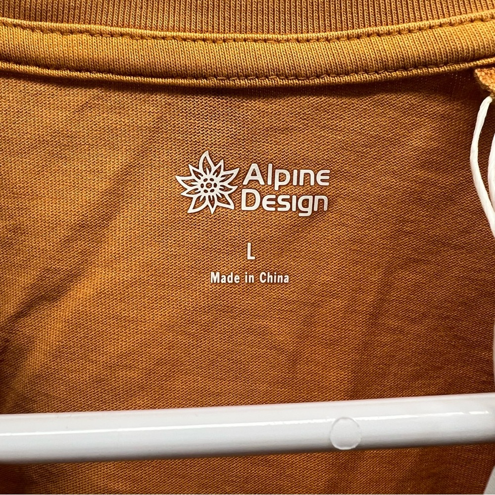Alpine Design Men's Golden Honey Hike Short Sleeve Tee Large - Picture 4 of 6